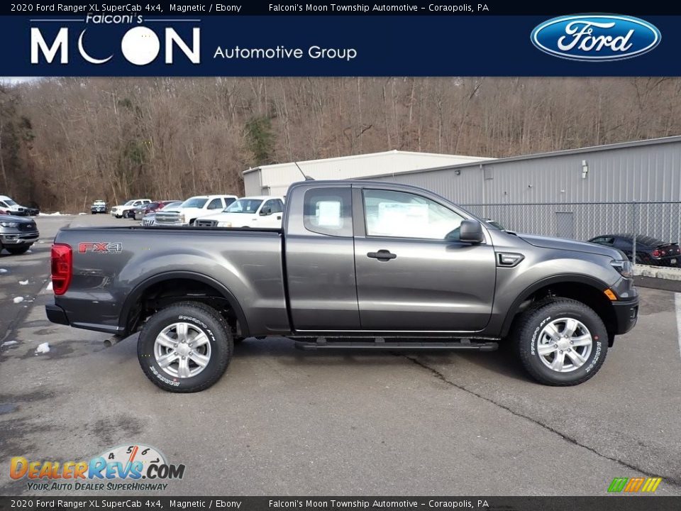 2020 Ford Ranger XL SuperCab 4x4 Magnetic / Ebony Photo #1