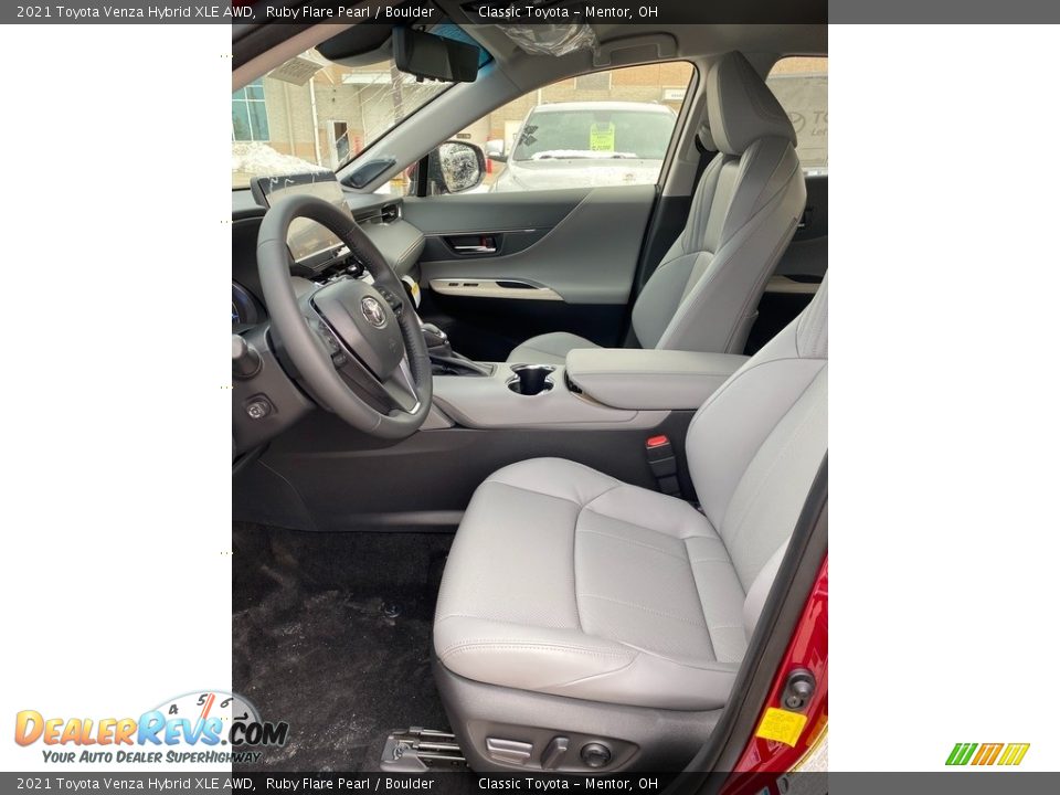 Front Seat of 2021 Toyota Venza Hybrid XLE AWD Photo #2