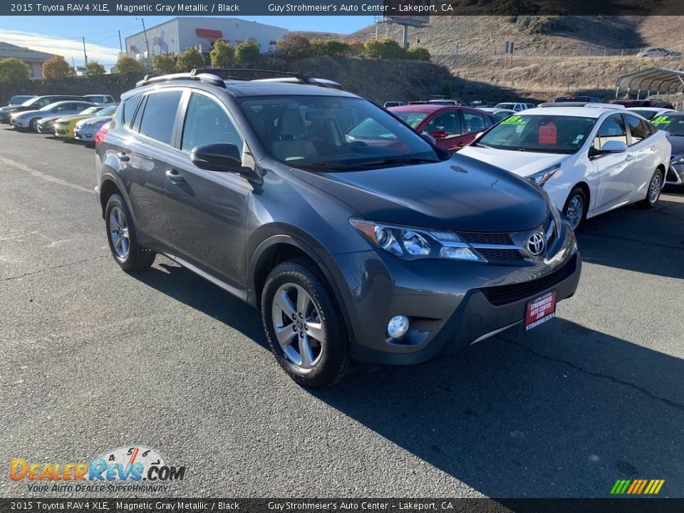 2015 Toyota RAV4 XLE Magnetic Gray Metallic / Black Photo #2