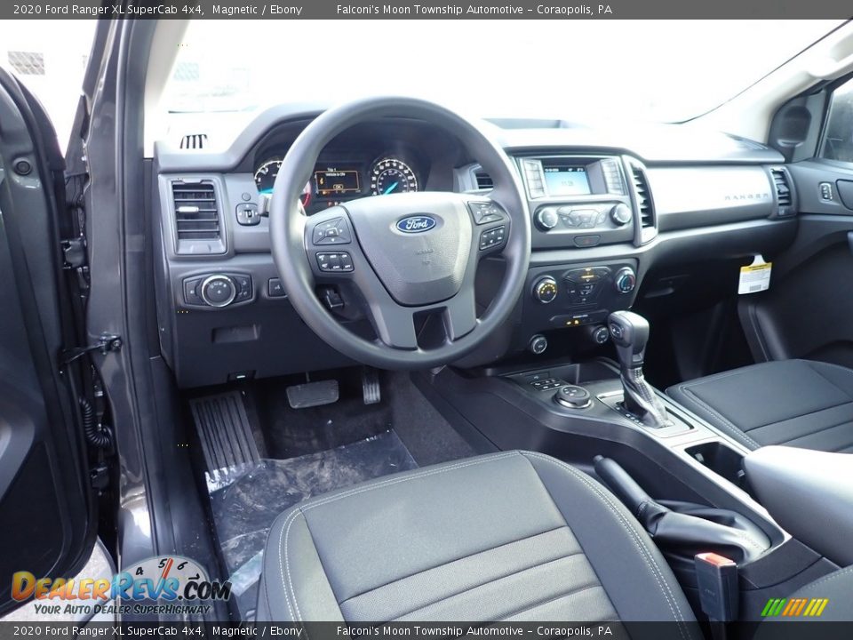 2020 Ford Ranger XL SuperCab 4x4 Magnetic / Ebony Photo #11