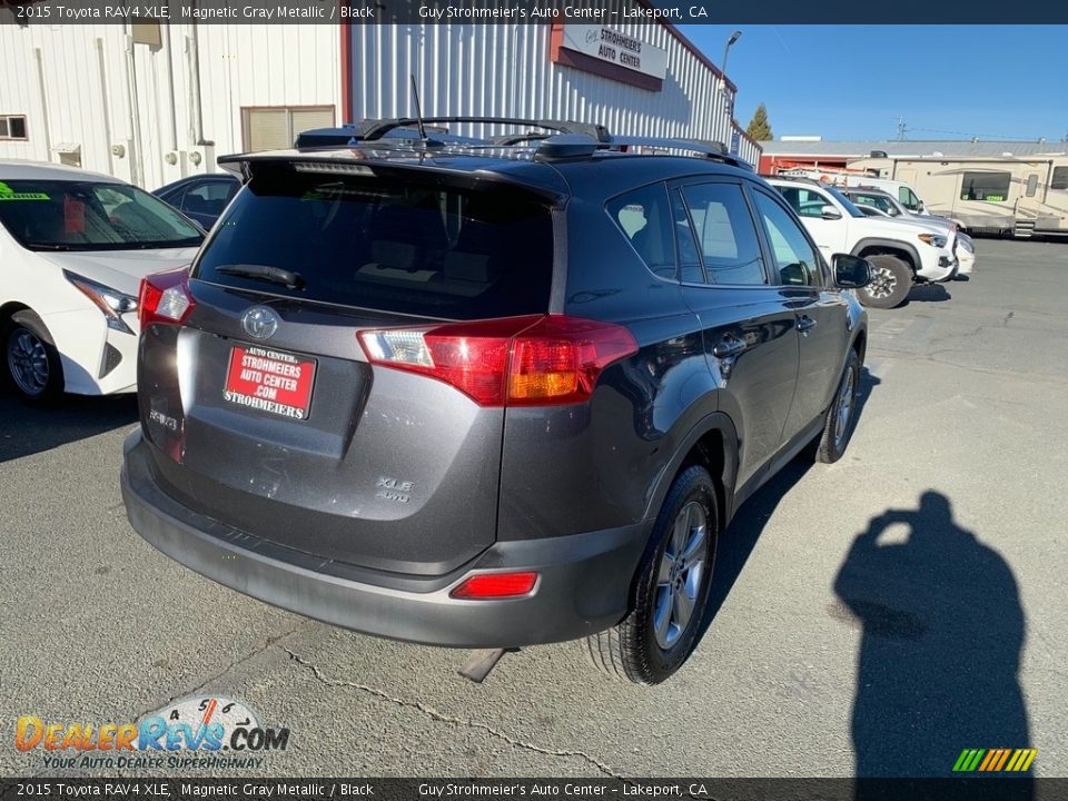 2015 Toyota RAV4 XLE Magnetic Gray Metallic / Black Photo #5