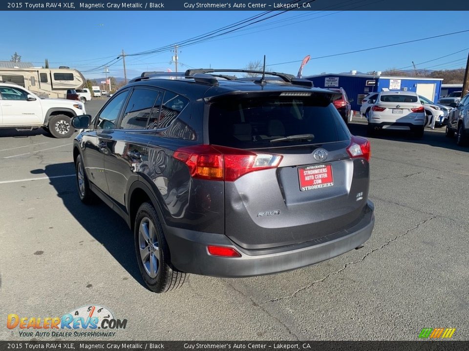 2015 Toyota RAV4 XLE Magnetic Gray Metallic / Black Photo #6