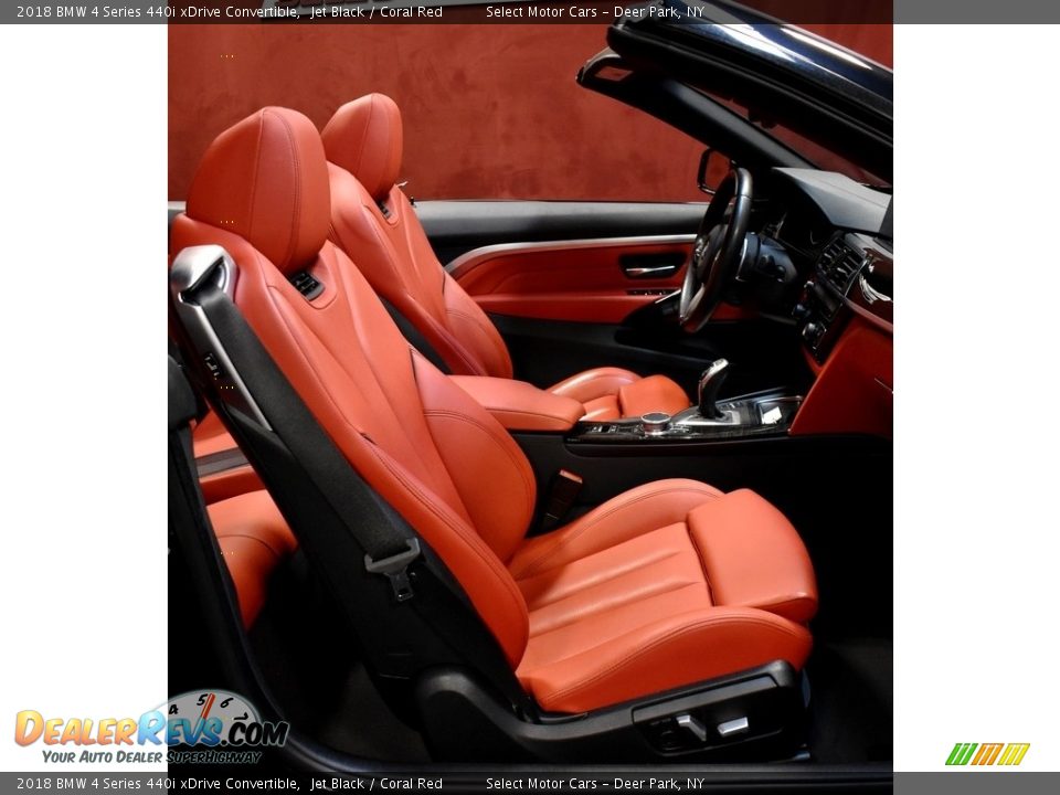 Front Seat of 2018 BMW 4 Series 440i xDrive Convertible Photo #14