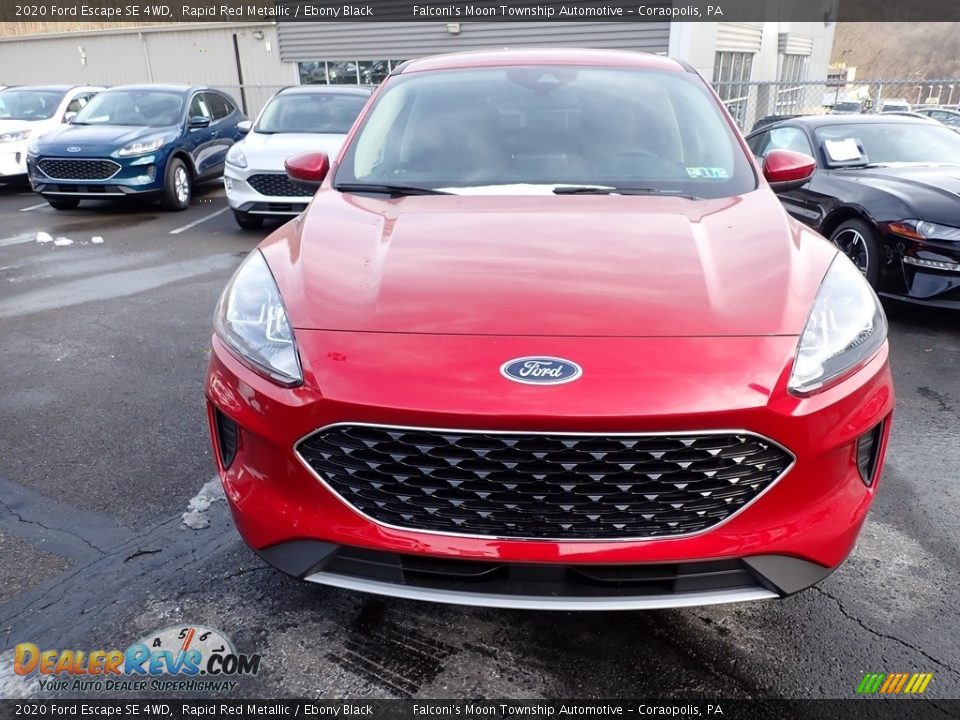 2020 Ford Escape SE 4WD Rapid Red Metallic / Ebony Black Photo #4