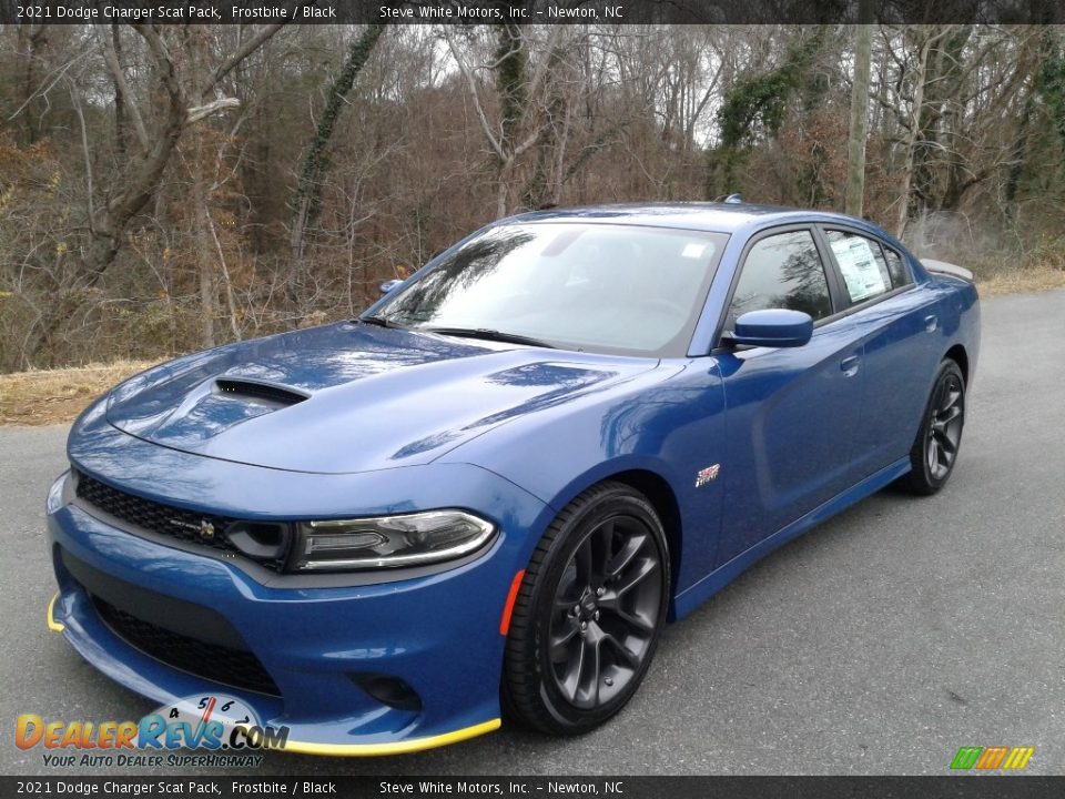 2021 Dodge Charger Scat Pack Frostbite / Black Photo #2