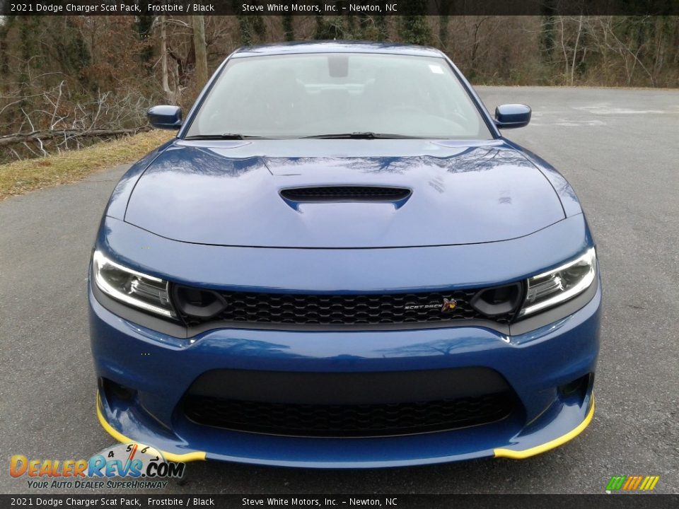 2021 Dodge Charger Scat Pack Frostbite / Black Photo #3