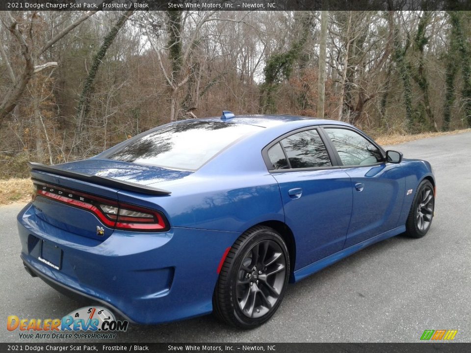 2021 Dodge Charger Scat Pack Frostbite / Black Photo #6