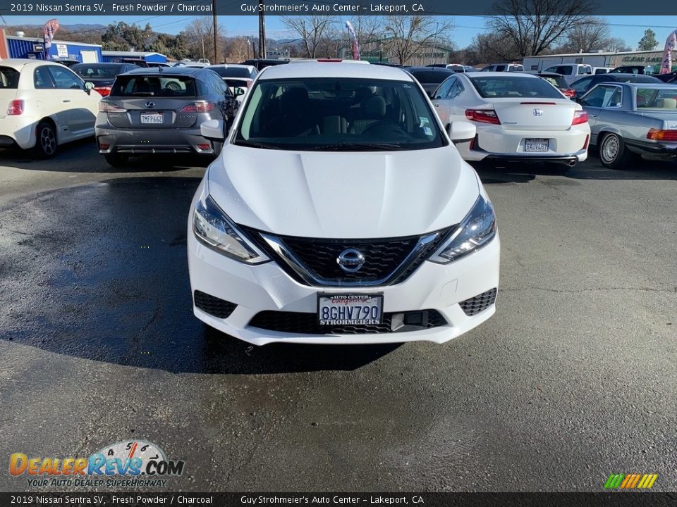 2019 Nissan Sentra SV Fresh Powder / Charcoal Photo #2