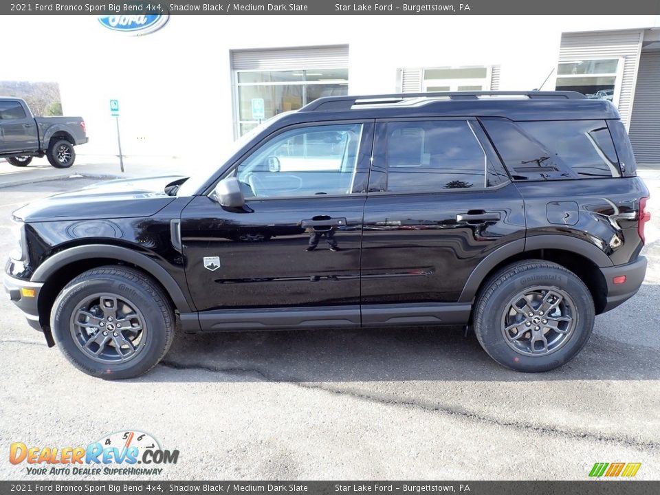 Shadow Black 2021 Ford Bronco Sport Big Bend 4x4 Photo #2