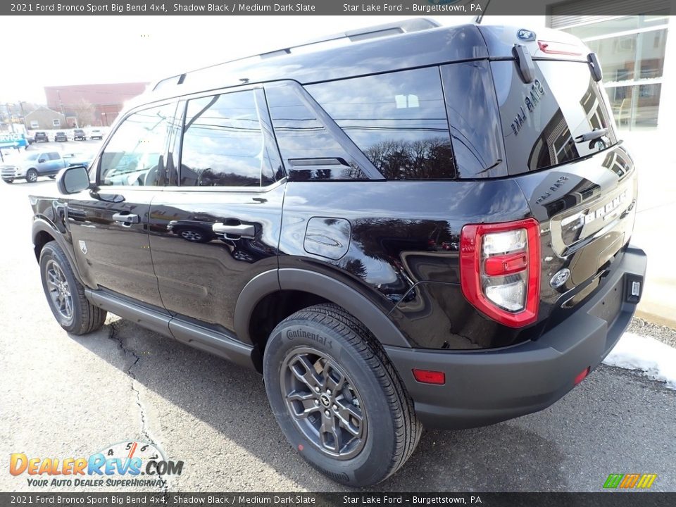 Shadow Black 2021 Ford Bronco Sport Big Bend 4x4 Photo #3