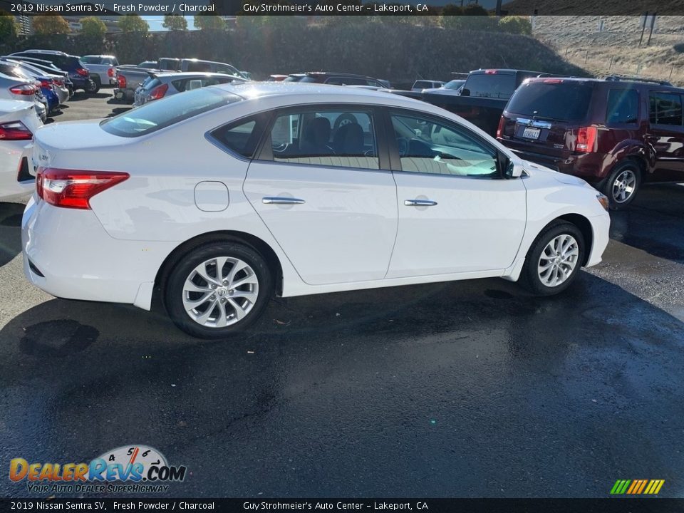 2019 Nissan Sentra SV Fresh Powder / Charcoal Photo #4