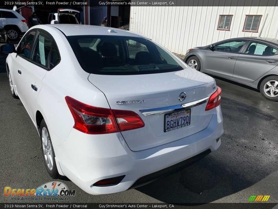 2019 Nissan Sentra SV Fresh Powder / Charcoal Photo #5