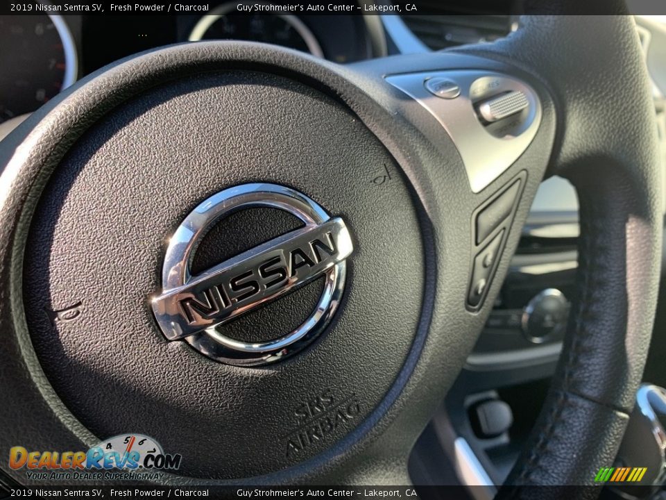 2019 Nissan Sentra SV Fresh Powder / Charcoal Photo #12