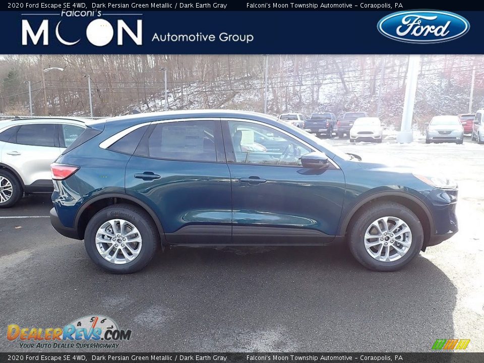 2020 Ford Escape SE 4WD Dark Persian Green Metallic / Dark Earth Gray Photo #1