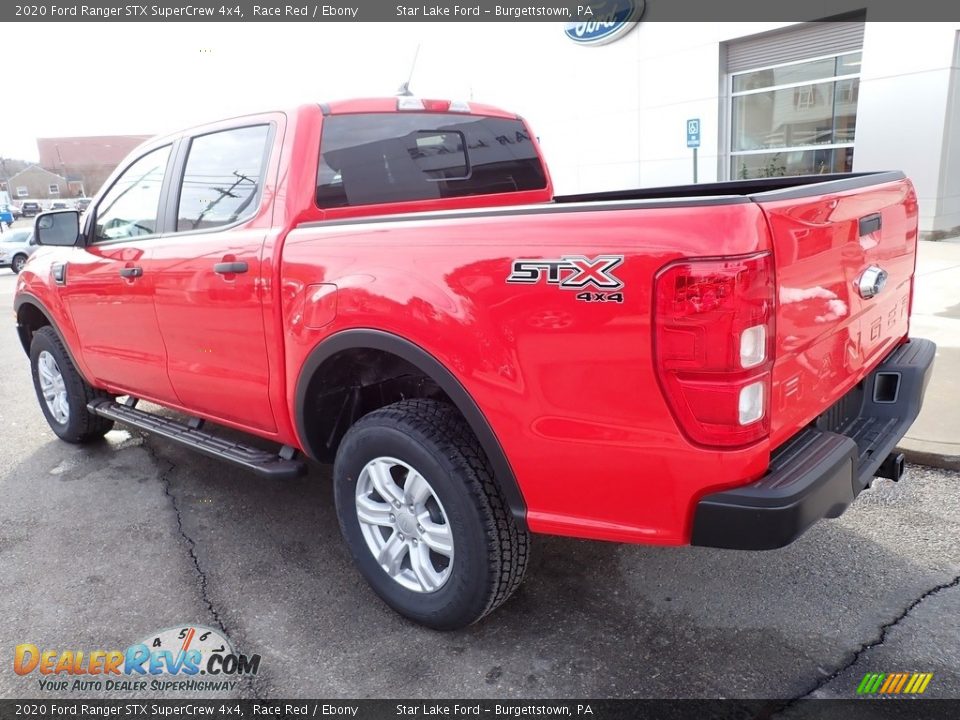 2020 Ford Ranger STX SuperCrew 4x4 Race Red / Ebony Photo #3