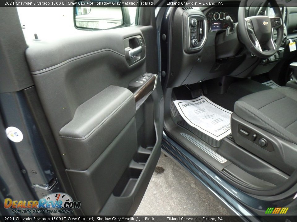 2021 Chevrolet Silverado 1500 LT Crew Cab 4x4 Shadow Gray Metallic / Jet Black Photo #15