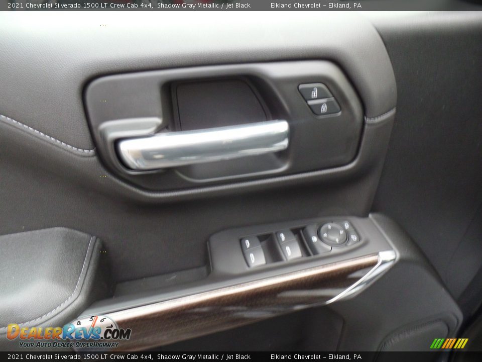 2021 Chevrolet Silverado 1500 LT Crew Cab 4x4 Shadow Gray Metallic / Jet Black Photo #17