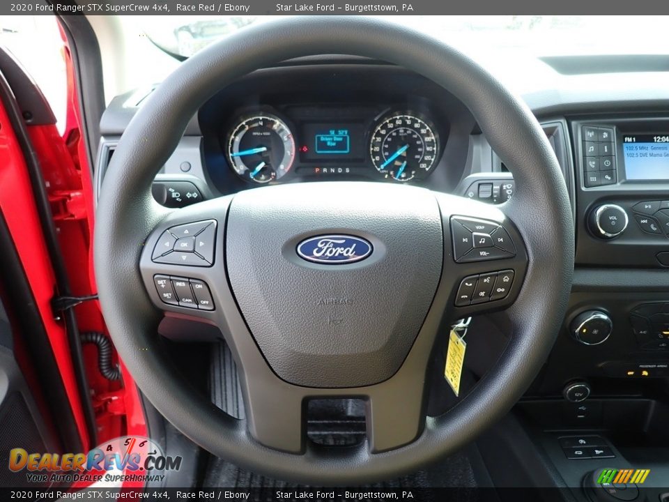 2020 Ford Ranger STX SuperCrew 4x4 Steering Wheel Photo #15