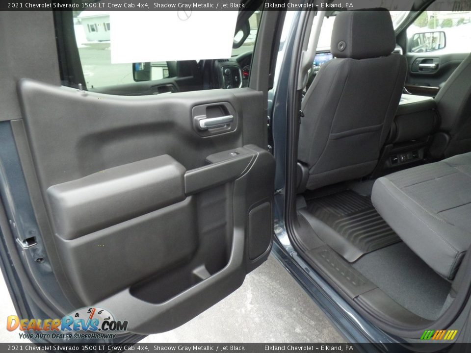 2021 Chevrolet Silverado 1500 LT Crew Cab 4x4 Shadow Gray Metallic / Jet Black Photo #36