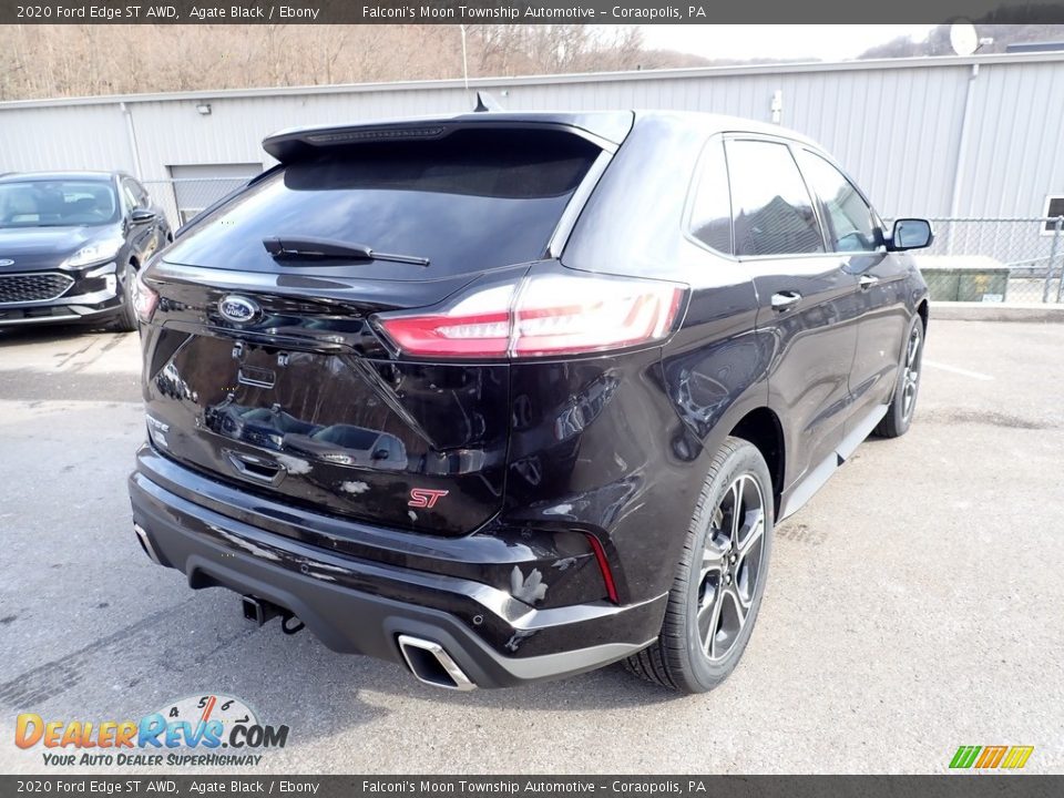 2020 Ford Edge ST AWD Agate Black / Ebony Photo #2