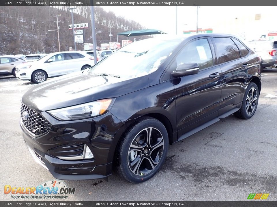 2020 Ford Edge ST AWD Agate Black / Ebony Photo #5