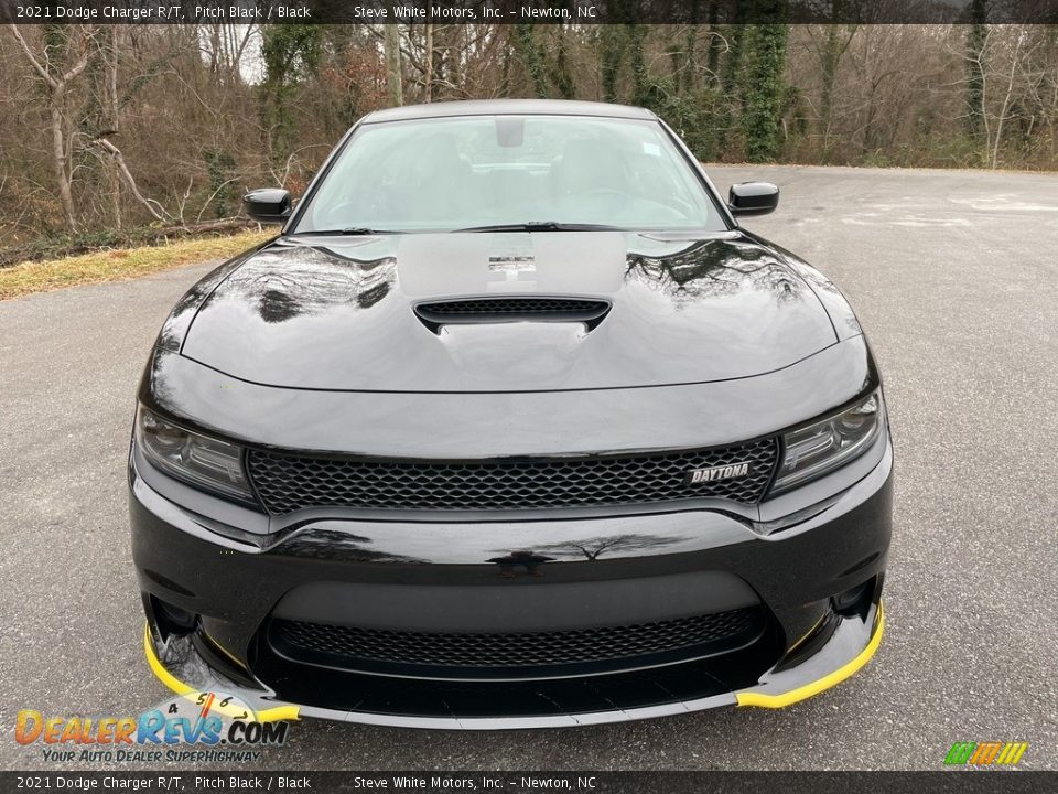 2021 Dodge Charger R/T Pitch Black / Black Photo #3