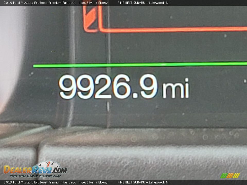 2019 Ford Mustang EcoBoost Premium Fastback Ingot Silver / Ebony Photo #3