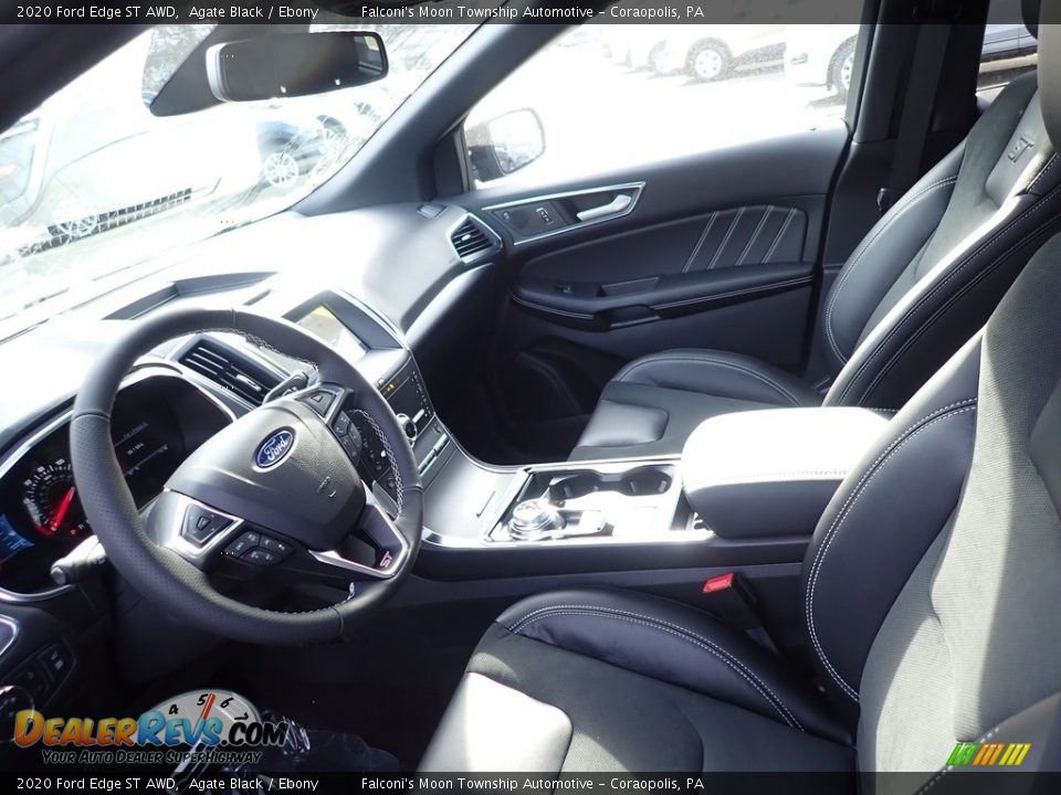 2020 Ford Edge ST AWD Agate Black / Ebony Photo #11