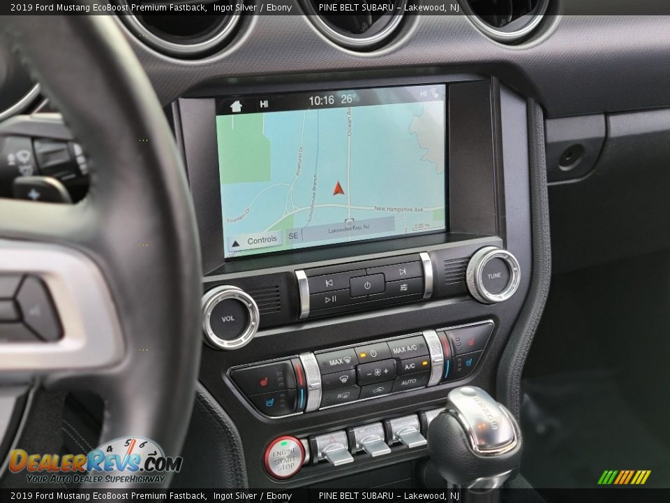 2019 Ford Mustang EcoBoost Premium Fastback Ingot Silver / Ebony Photo #4