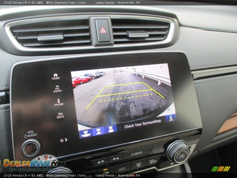 2018 Honda CR-V EX AWD White Diamond Pearl / Ivory Photo #16