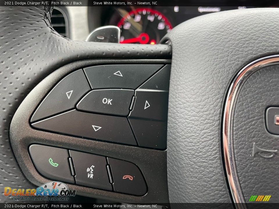 2021 Dodge Charger R/T Steering Wheel Photo #19