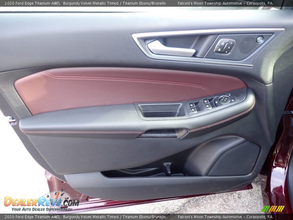 Door Panel of 2020 Ford Edge Titanium AWD Photo #11