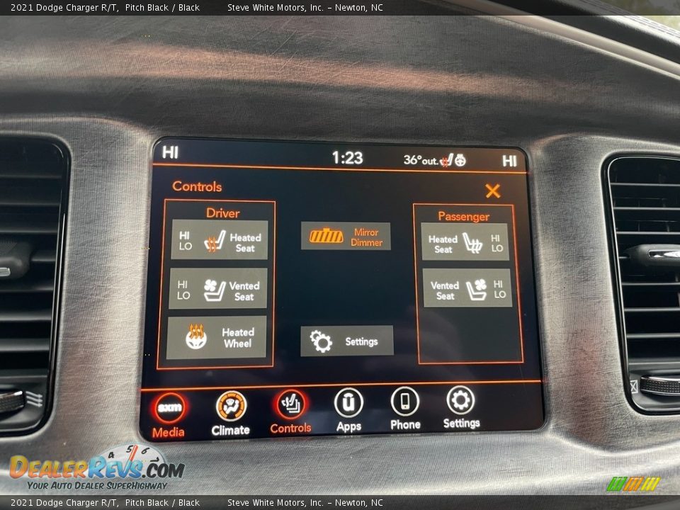 Controls of 2021 Dodge Charger R/T Photo #23