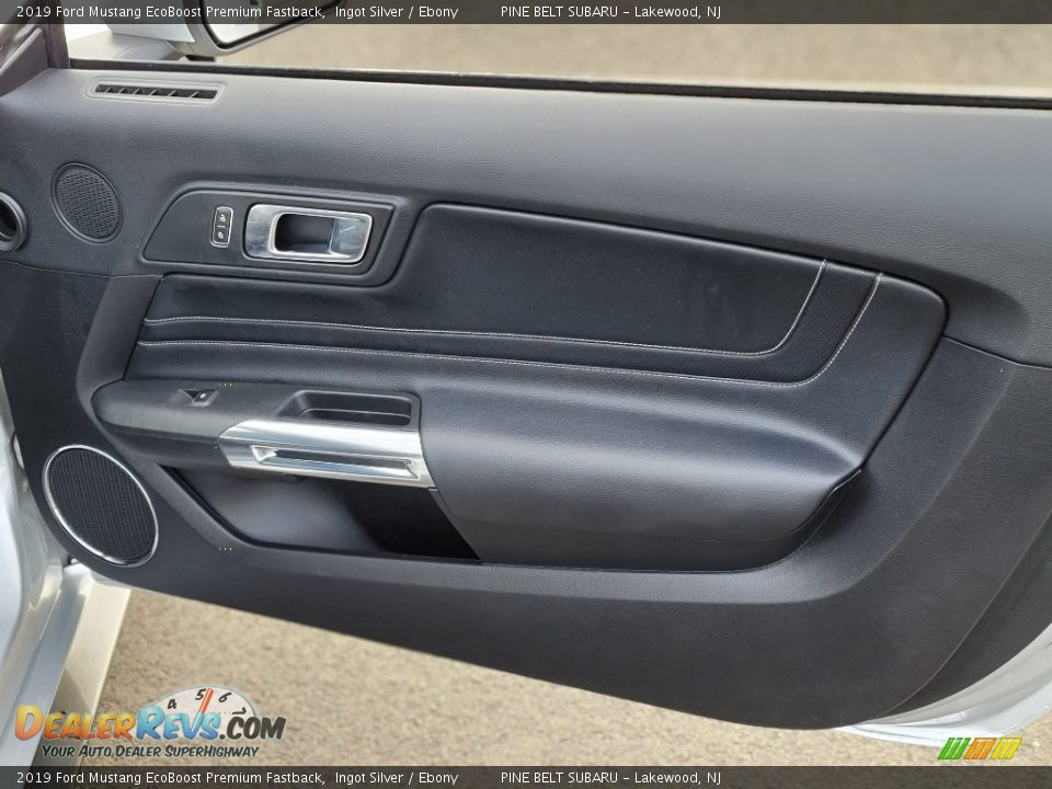 Door Panel of 2019 Ford Mustang EcoBoost Premium Fastback Photo #28