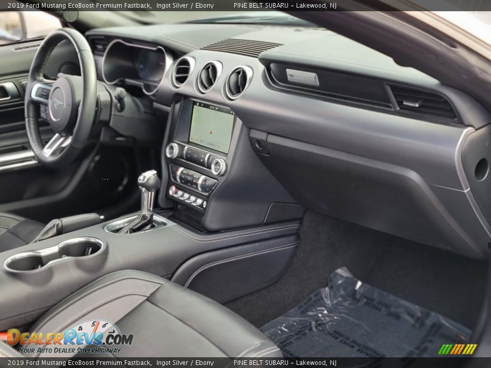 Dashboard of 2019 Ford Mustang EcoBoost Premium Fastback Photo #29