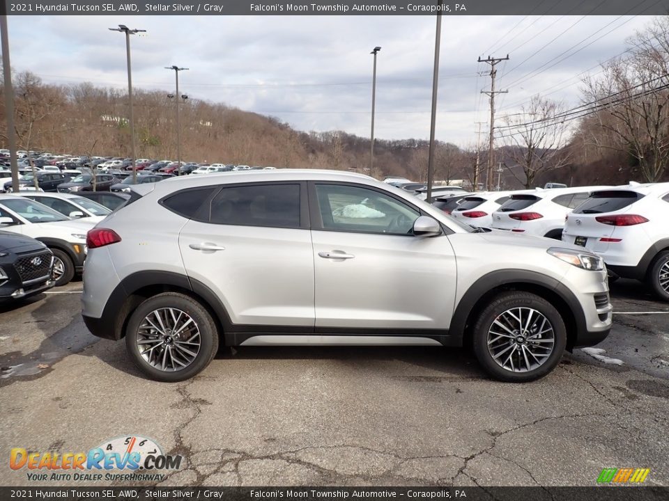 2021 Hyundai Tucson SEL AWD Stellar Silver / Gray Photo #1