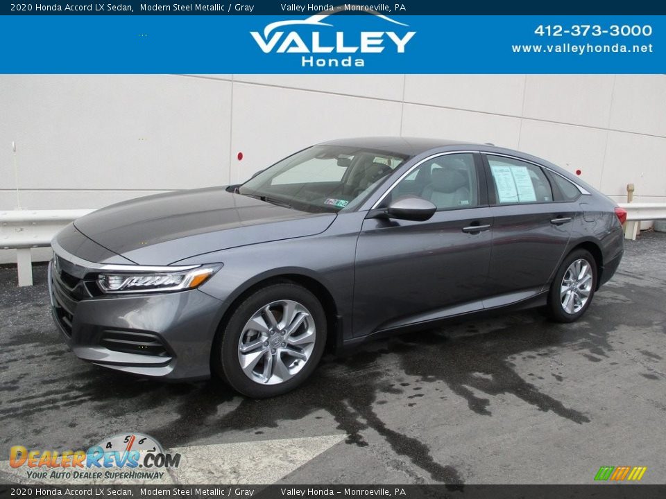 2020 Honda Accord LX Sedan Modern Steel Metallic / Gray Photo #1