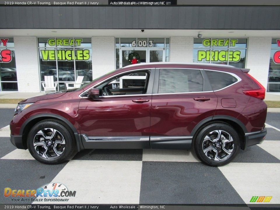 2019 Honda CR-V Touring Basque Red Pearl II / Ivory Photo #1