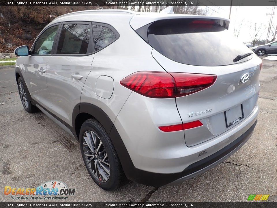 2021 Hyundai Tucson SEL AWD Stellar Silver / Gray Photo #6