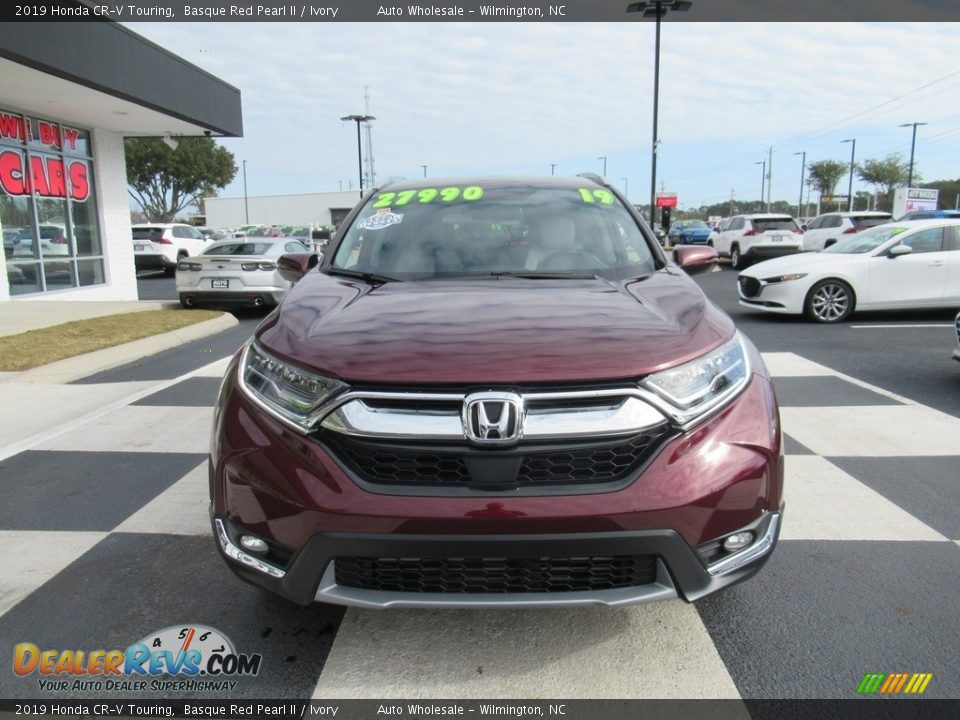 2019 Honda CR-V Touring Basque Red Pearl II / Ivory Photo #2