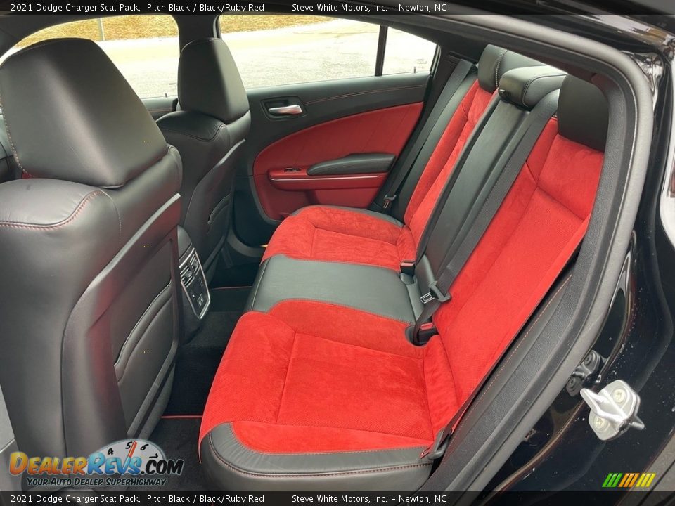 Rear Seat of 2021 Dodge Charger Scat Pack Photo #13