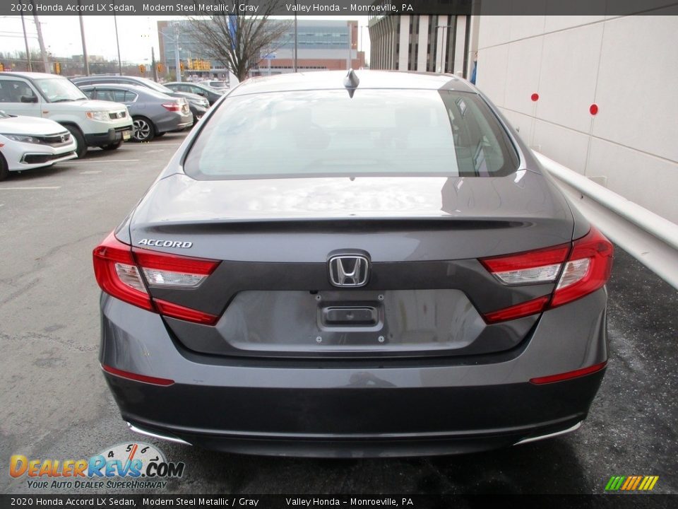 2020 Honda Accord LX Sedan Modern Steel Metallic / Gray Photo #4