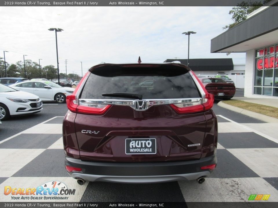 2019 Honda CR-V Touring Basque Red Pearl II / Ivory Photo #4