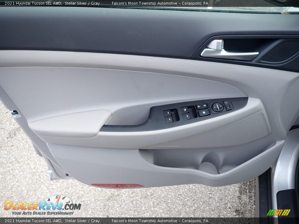 2021 Hyundai Tucson SEL AWD Stellar Silver / Gray Photo #10