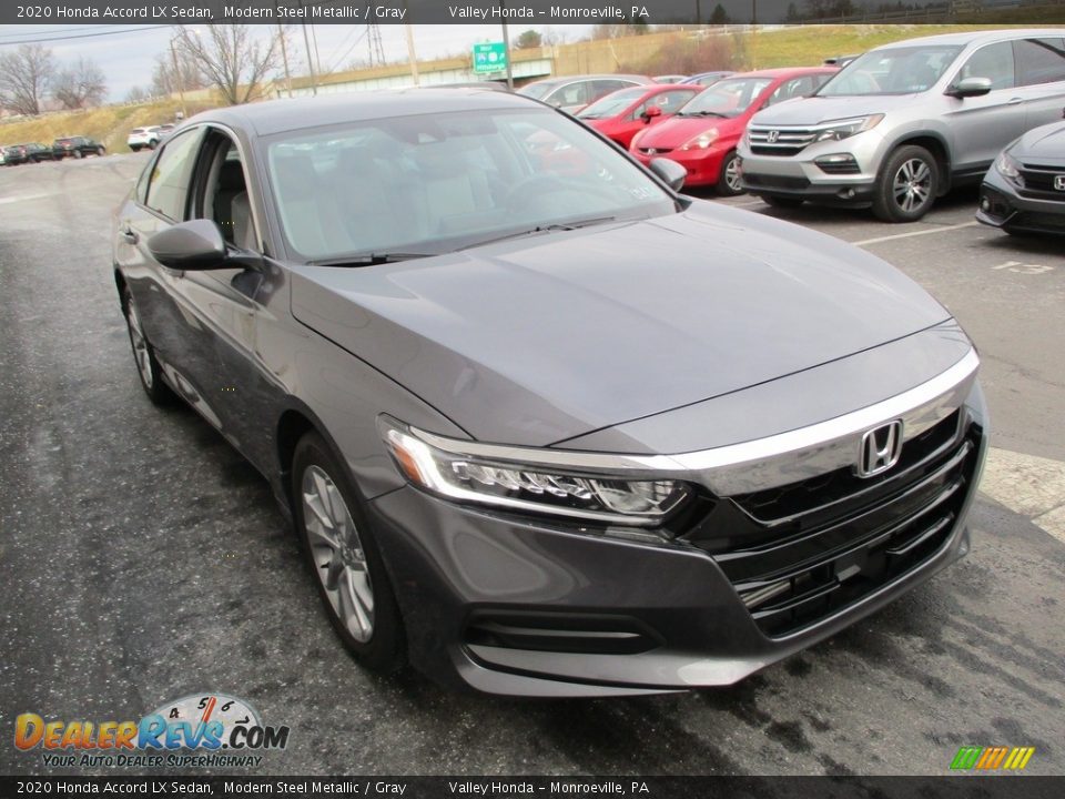 2020 Honda Accord LX Sedan Modern Steel Metallic / Gray Photo #7