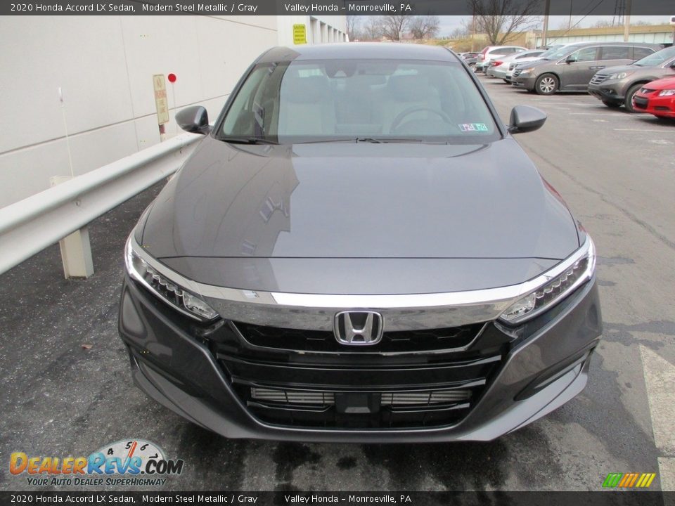 2020 Honda Accord LX Sedan Modern Steel Metallic / Gray Photo #8