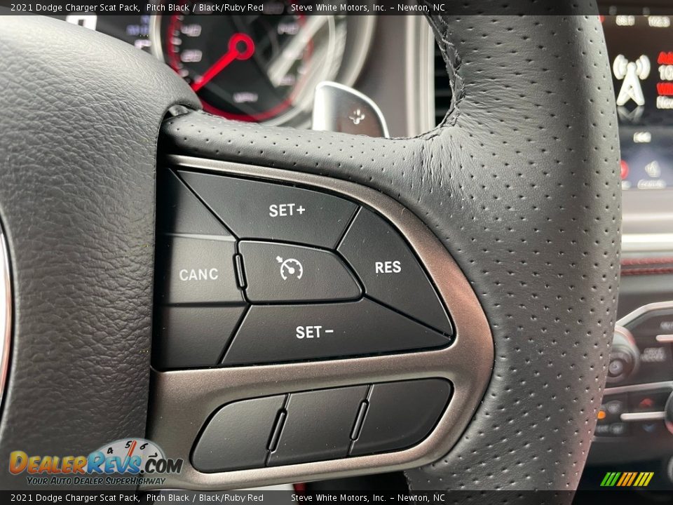 2021 Dodge Charger Scat Pack Steering Wheel Photo #20