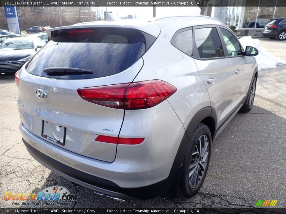 2021 Hyundai Tucson SEL AWD Stellar Silver / Gray Photo #2