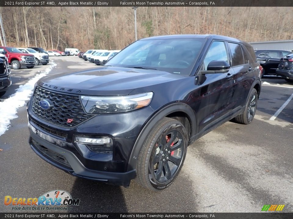 Front 3/4 View of 2021 Ford Explorer ST 4WD Photo #5