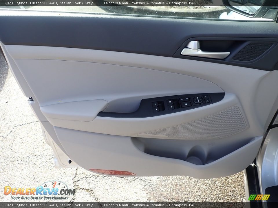 2021 Hyundai Tucson SEL AWD Stellar Silver / Gray Photo #11